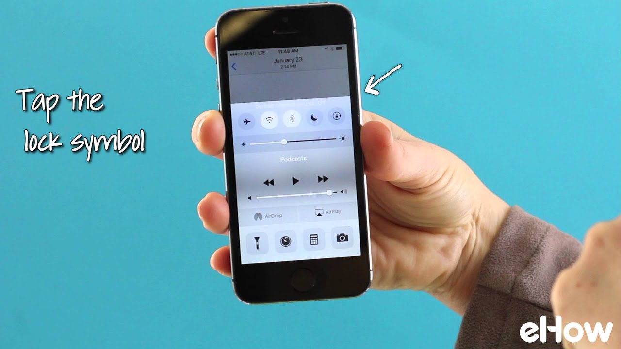 Lock (or Unlock) Your iPhone's Orientation 