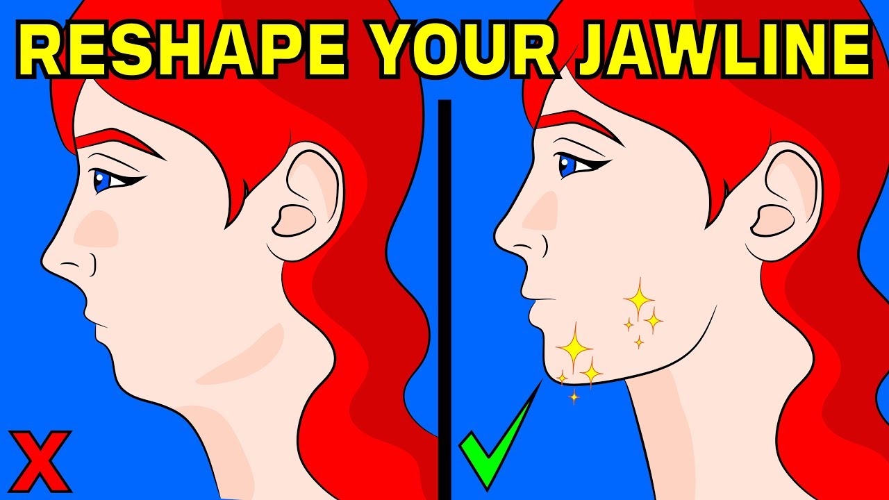 How to naturally reshape your jawline in 3 minutes a day 