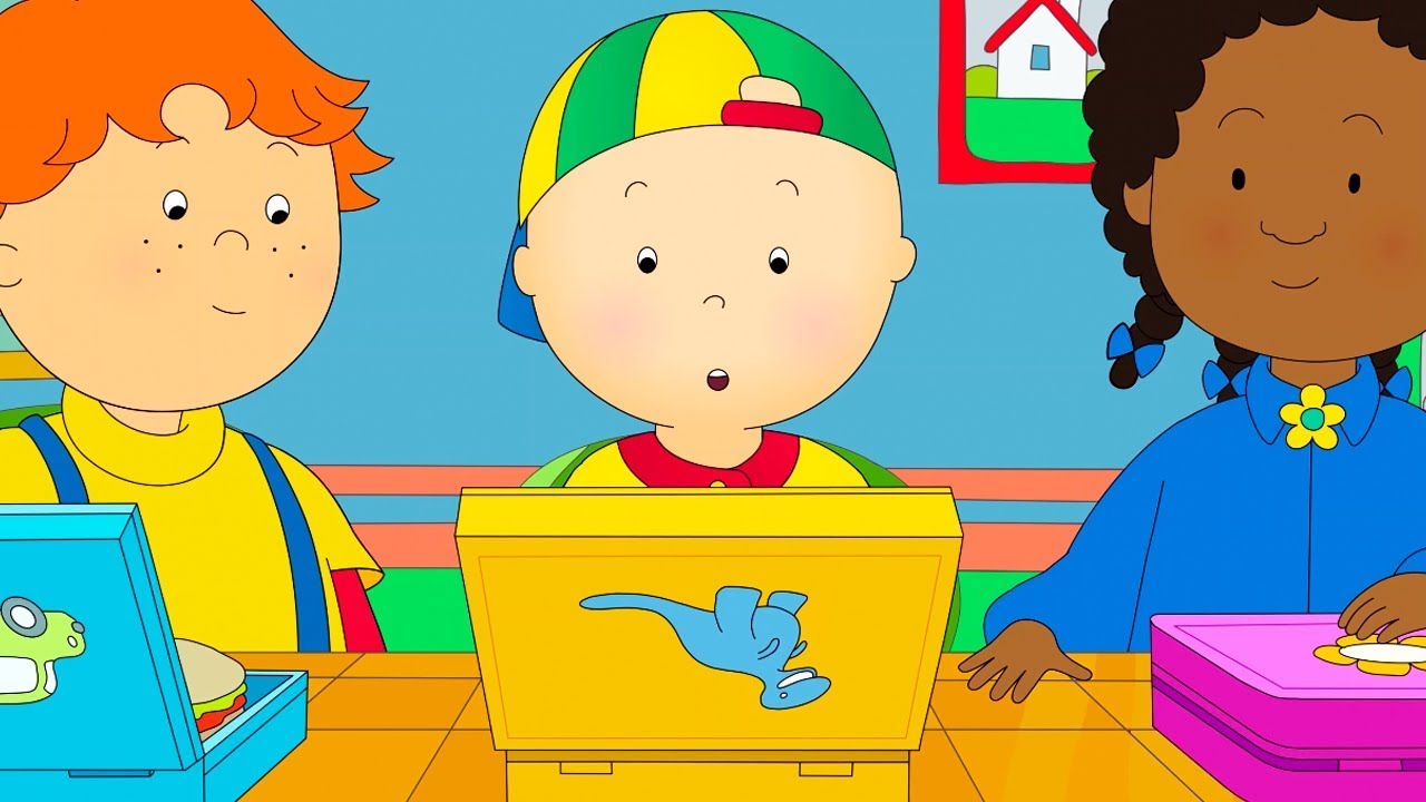 Caillou and the Lunch Box | Caillou Cartoon 