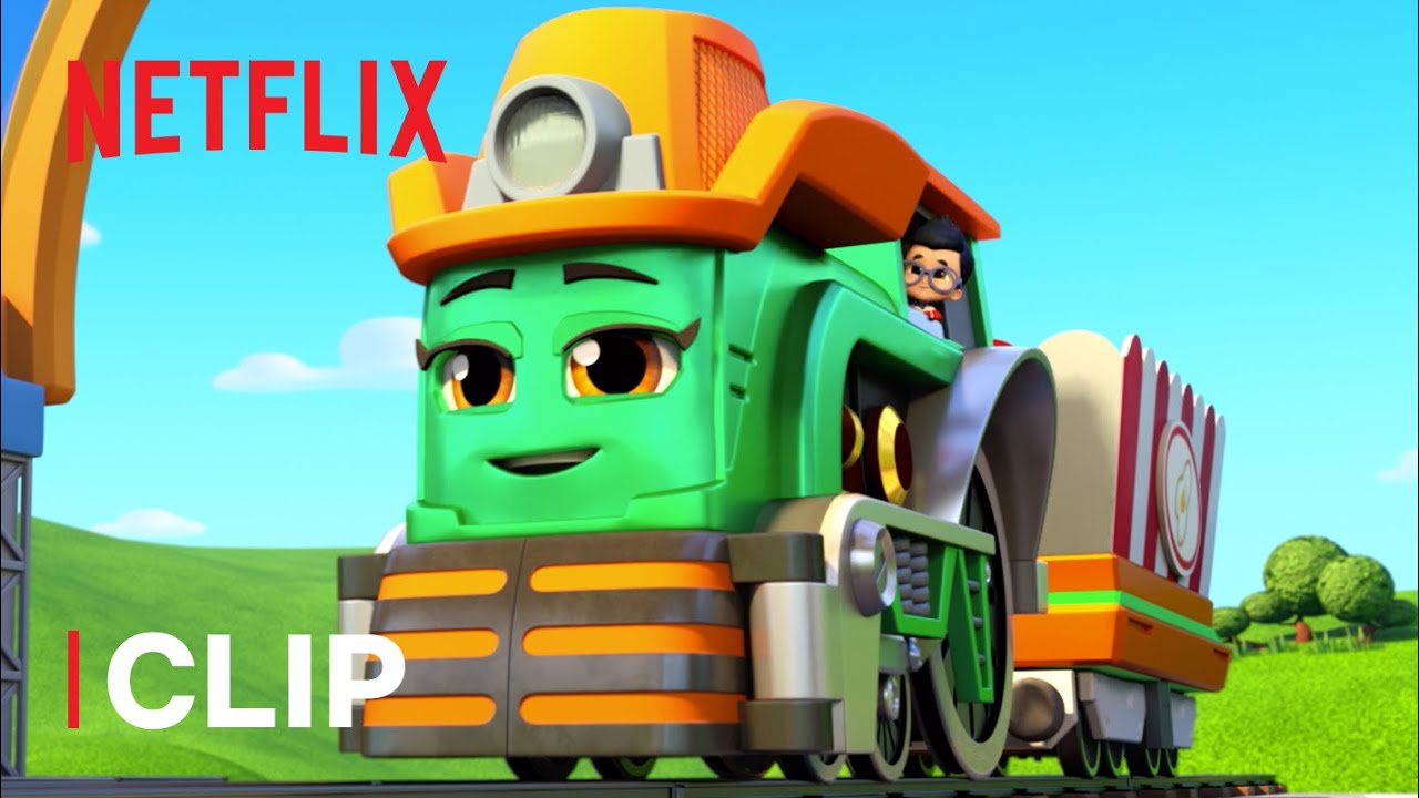 Driving the Popcorn Delivery Truck! ? Mighty Express | Netflix Jr 