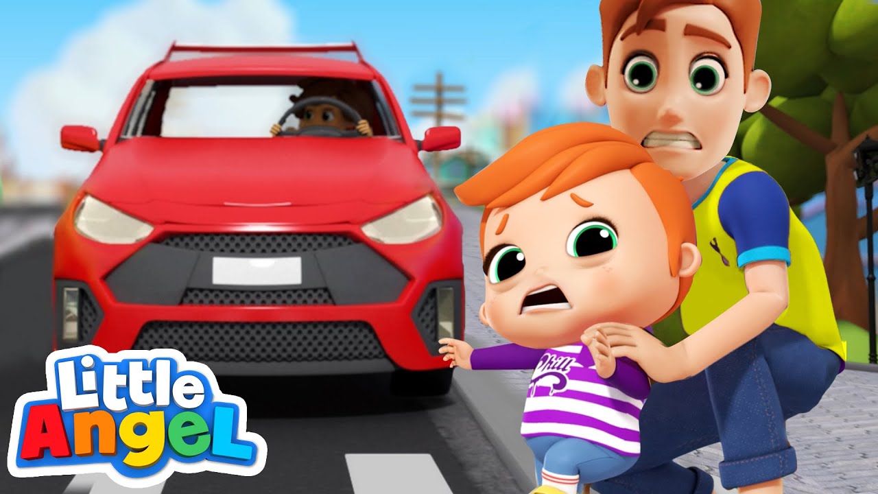 Watch Out For Danger! | Safety Song | Little Angel Kids Songs & Nursery Rhymes 