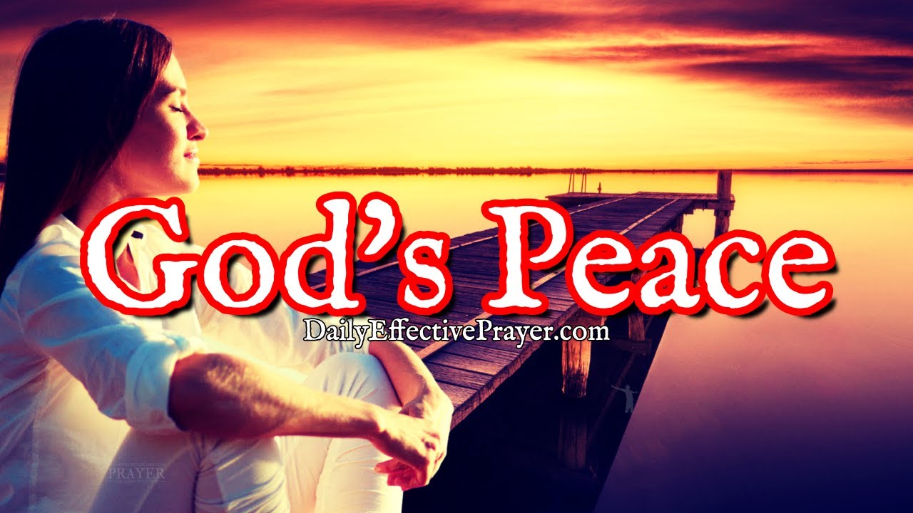 Prayer For Peace | For Those Who Need God's Peace Right Now 