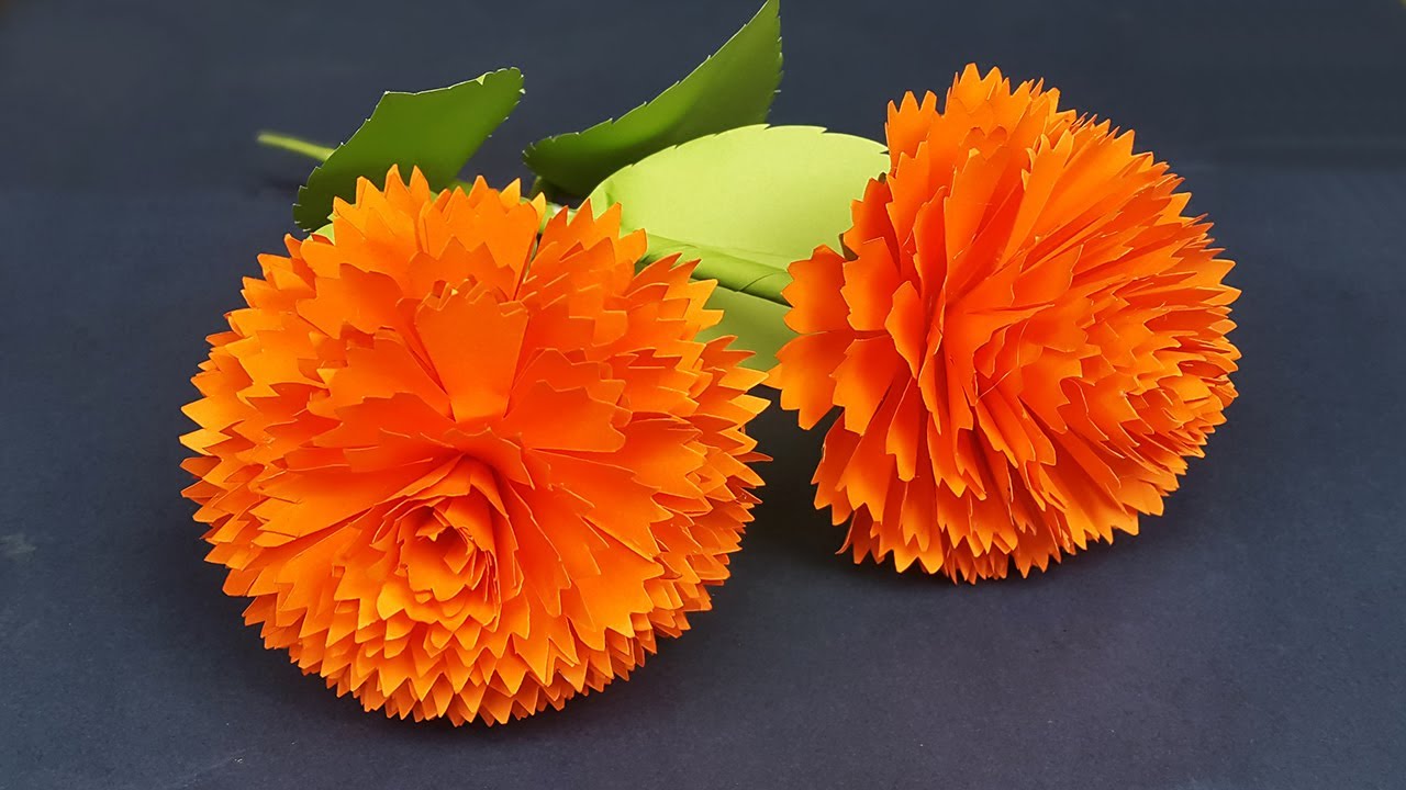 DIY Paper Flowers | Beautiful Flowers Making With Paper | Home Decor | Paper Craft 