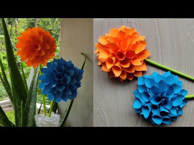 Easy Paper Flower Making || Paper Flower || Paper Craft 