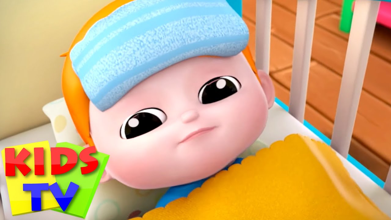 The Sick Song | Baby Got Sick | Nursery Rhymes & Baby Songs - Kids Tv 