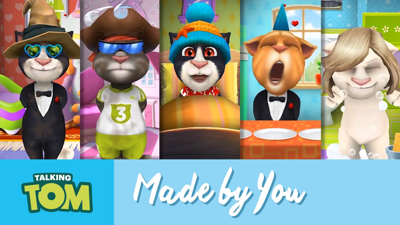 Videos YOU've Created - Talking Tom's User Videos 2015 Mashup 