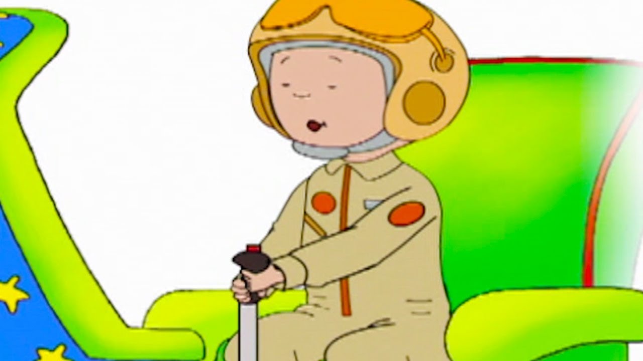 Pilot Caillou | Caillou Cartoon 