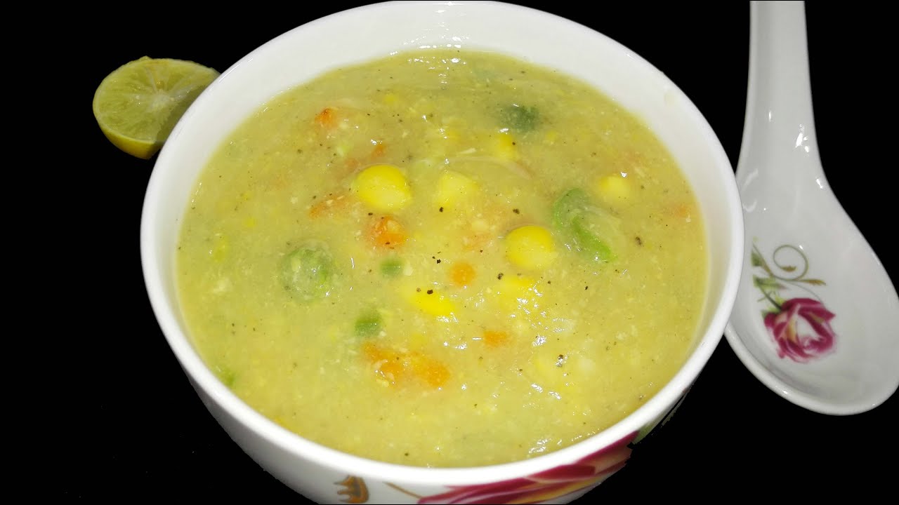 Sweet Corn Soup recipe || How to make Sweet Corn Soup 