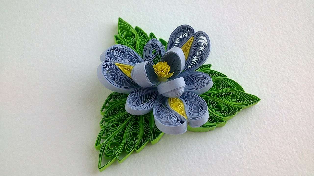 How To Make Beautiful Quilled Orchid - DIY Crafts Tutorial - Guidecentral 