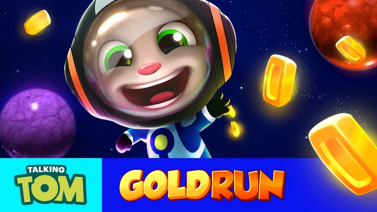 Talking Tom Gold Run – Tom Goes to Space (New Update) 