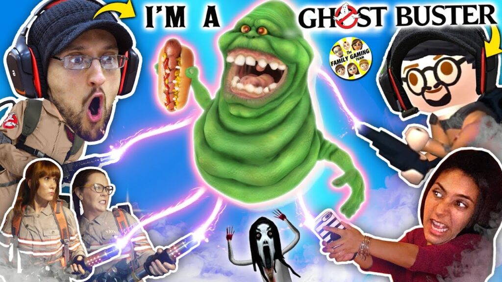 Ghost Busters In Real Life Slimer No Like Party In Elevators Fgteev Duddy In Gurkey Game - roblox ghost busters simulator youtube