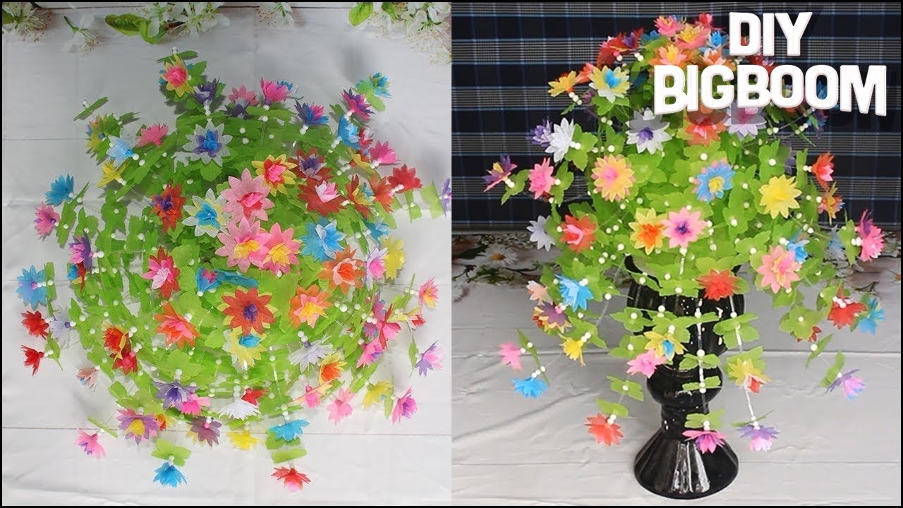 How to make Flower Pot with plastic bottle | Home Decoration Idea |DBB 