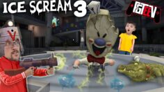 Ice Scream 3 The End Baby Rod S Mom Is Evil Nun Fgteev Pt 2 Funny Gameplay Glitches Skit - evil nun working roblox