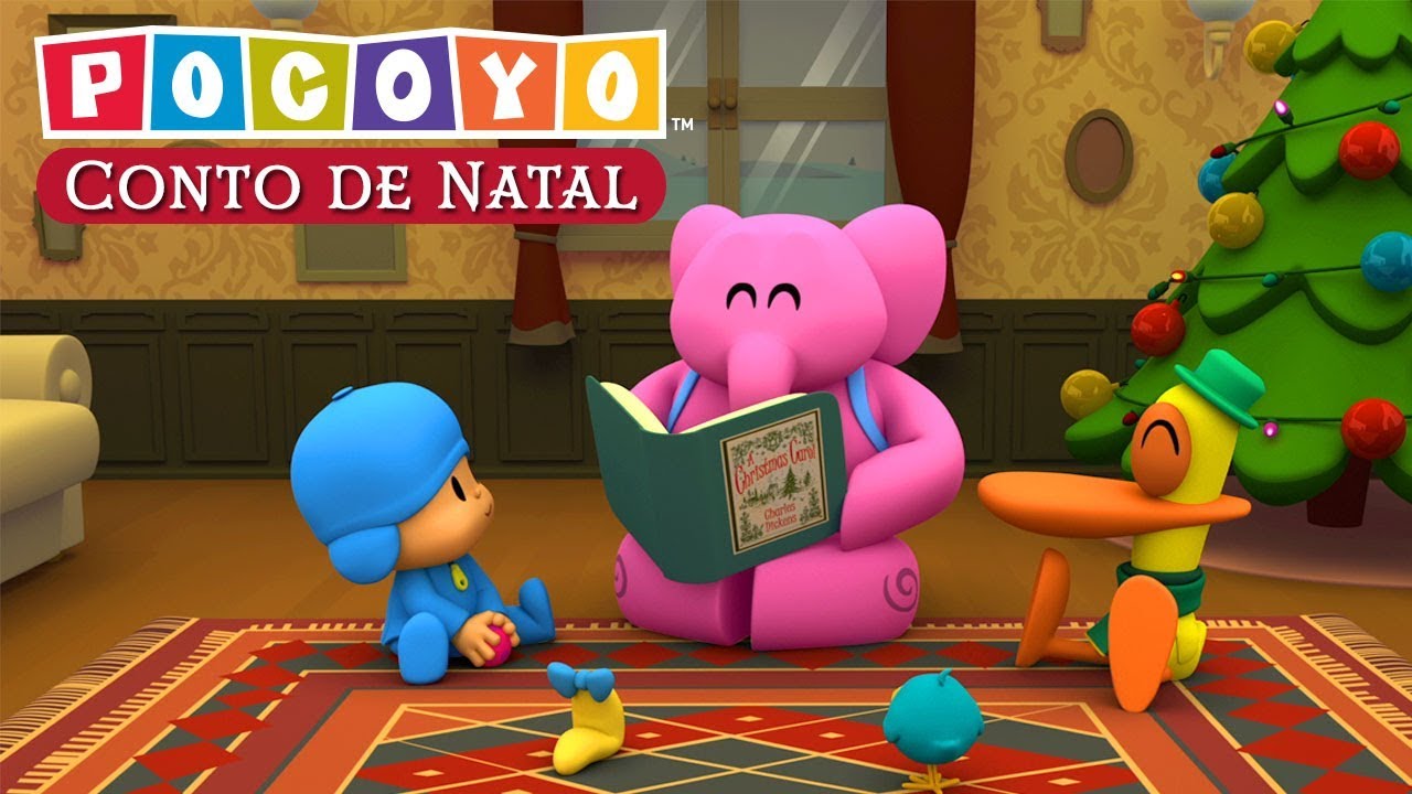 ?POCOYO em PORTUGUÊS do BRASIL - Conto de Natal de Charles Dickens |DESENHOS ANIMADOS para crianças 