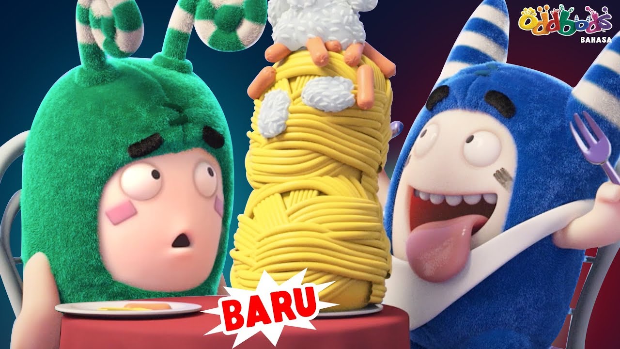 Oddbods | Makanan Keluarga | Pertunjukan kartun untuk anak-anak 