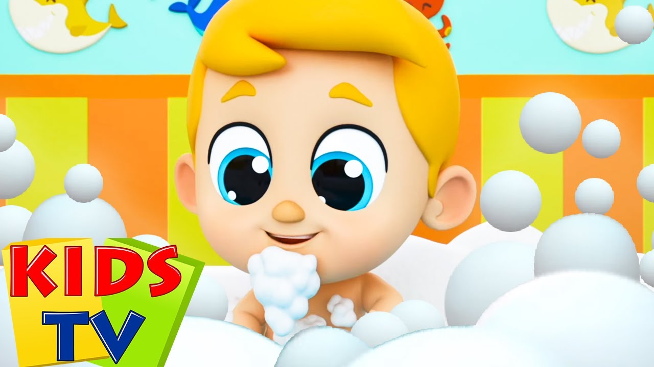 Bubble Bath Song | Baby's Bath Time | Kids Tv Nursery Rhymes & Songs 