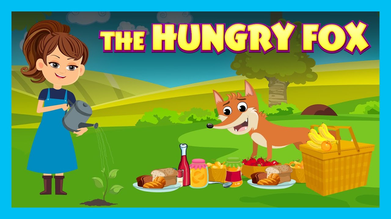 THE HUNGRY FOX | KIDS STORIES - ANIMATED STORIES FOR KIDS | TIA AND TOFU STORYTELLING 