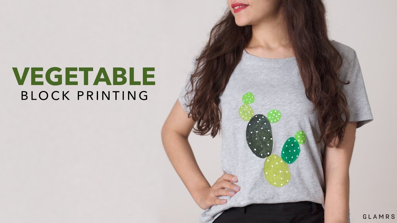 DIY: Block Printing With Vegetables 