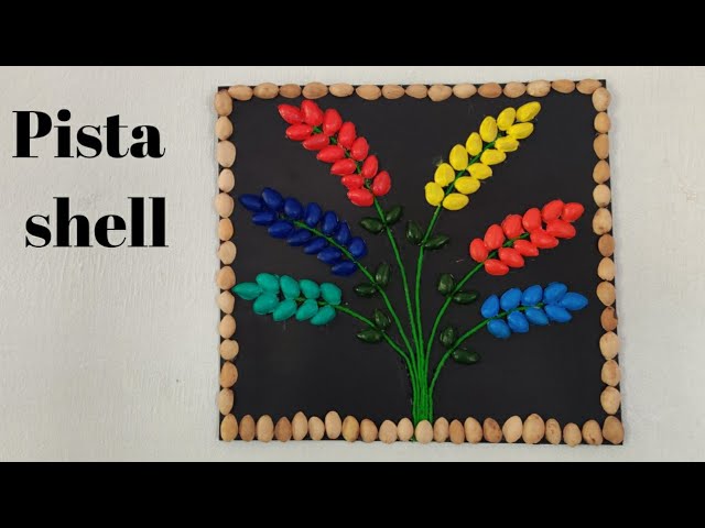 Pist Shell Craft | DIY | Best out Of Waste Pista shells | School Project 