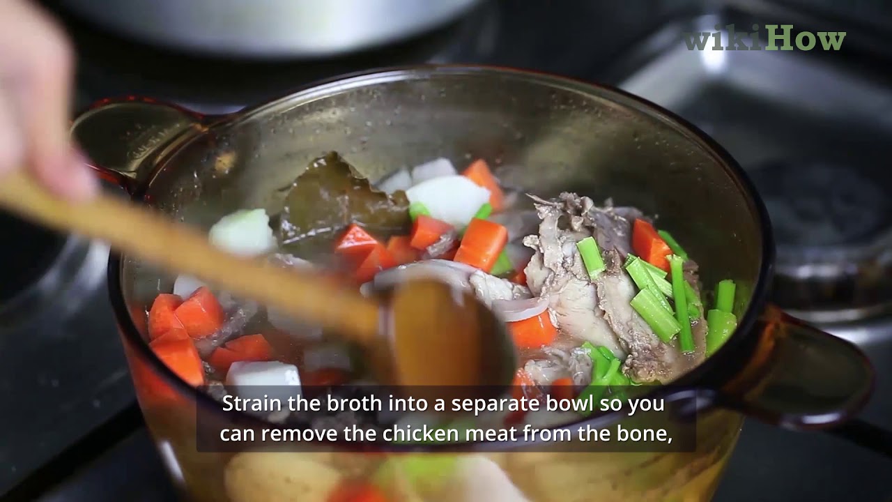 How to Make Chicken Soup 