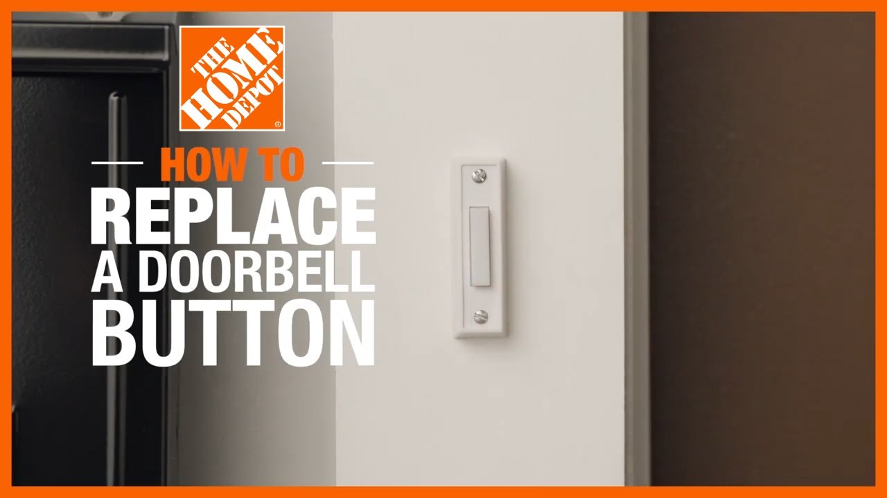 How to Replace a Doorbell Button | DIY Electrical Projects | The Home Depot 2