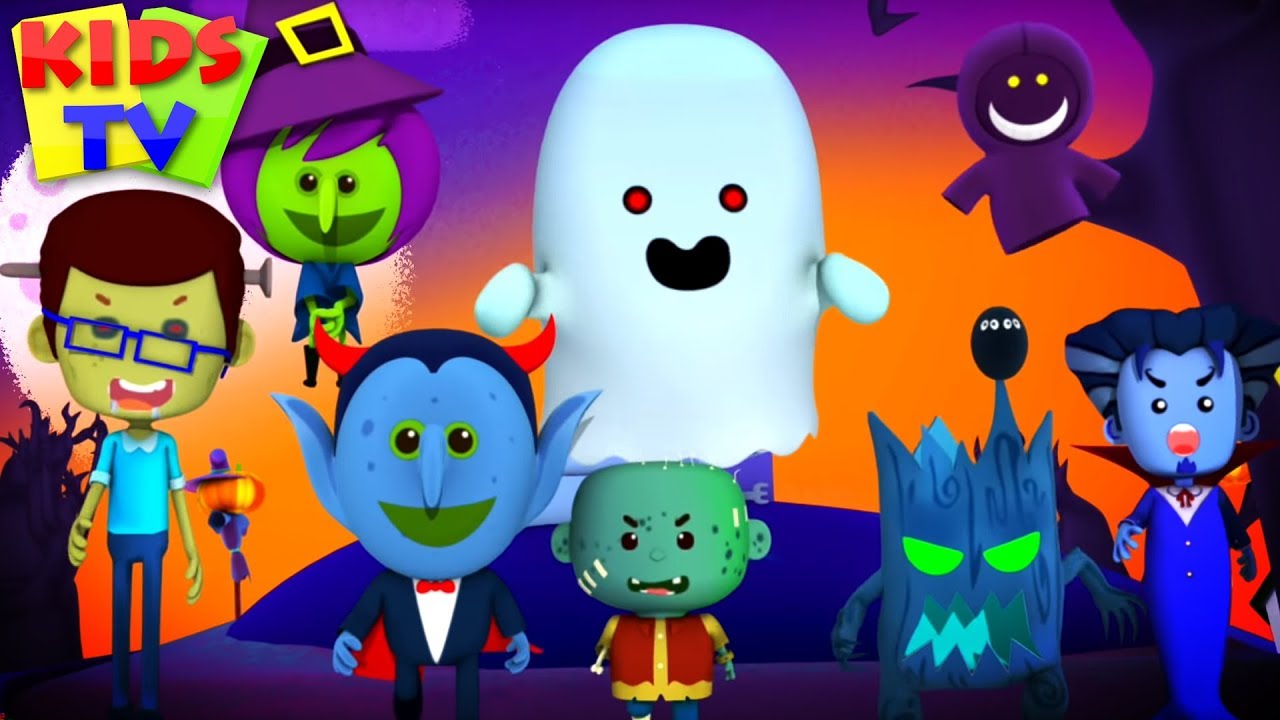 You Can't Run its Halloween - Songs for Kids & Little Eddie Nursery Rhymes 