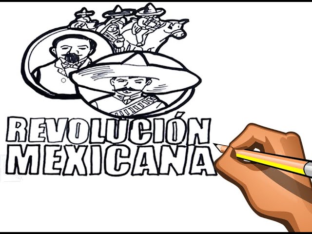 DIBUJO DE LA REVOLUCION MEXICANA PASO A PASO / HISTORICAL DRAWINGS OF THE REVOLUTION OF MEXICO 