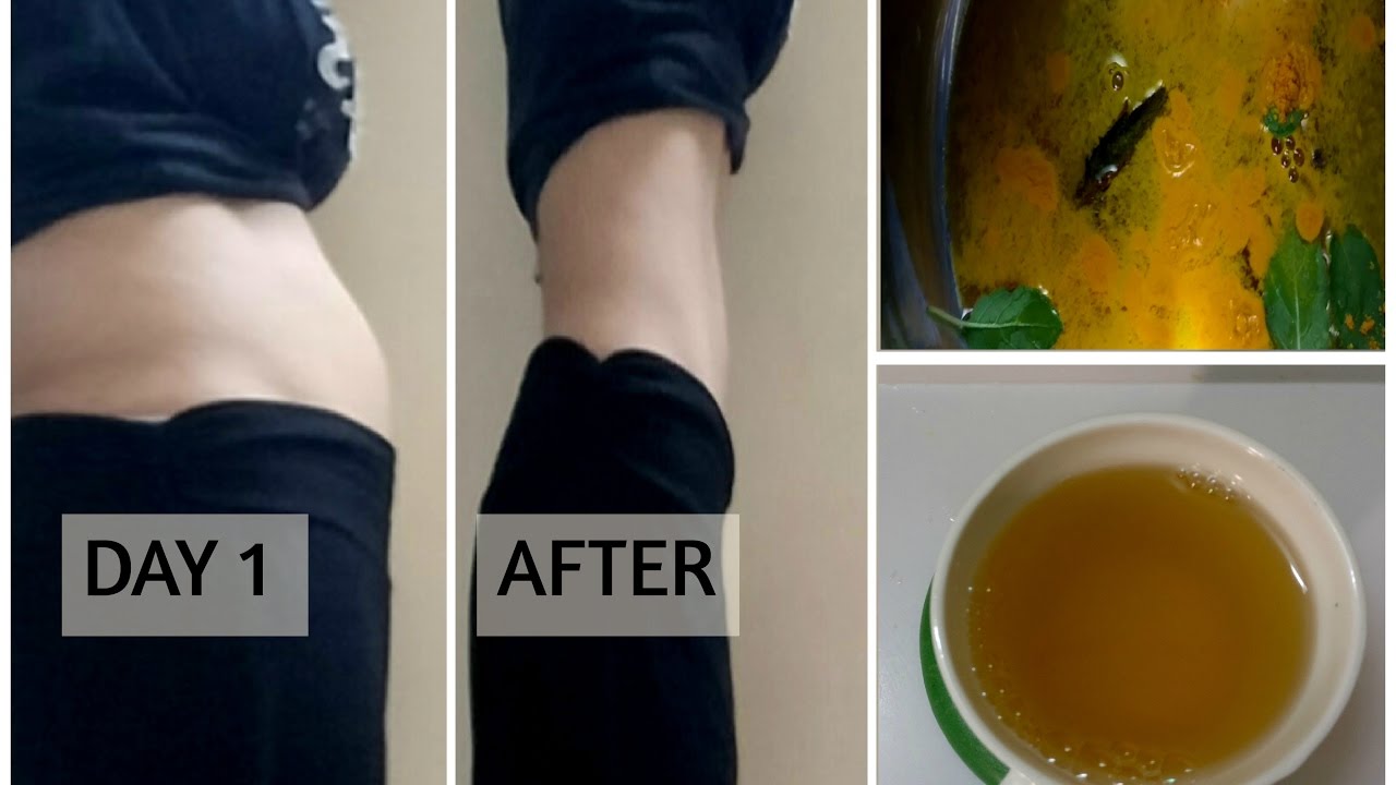 How i lost belly fat in 1 Week - Weight loss Turmeric Tea, Turmeric Water 