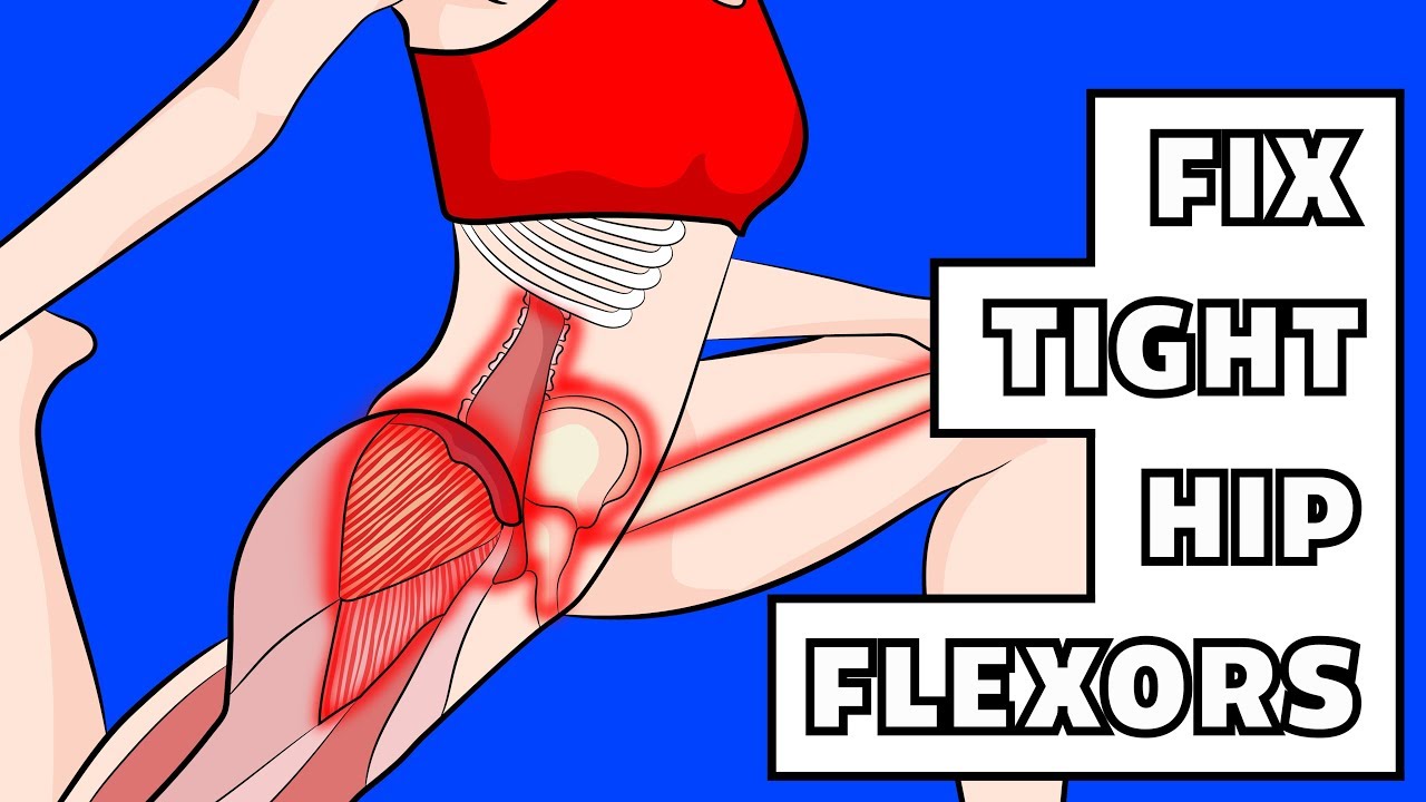 The 4 minute fix for tight hip flexors 