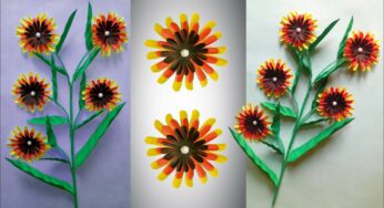 DIY Easy Paper Flower Decoration / DIY Room Decor Crafts | DIY Projects