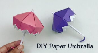 DIY PAPER UMBRELLA / Paper Crafts For School / Paper Craft / Easy kids craft ideas / Paper Craft New