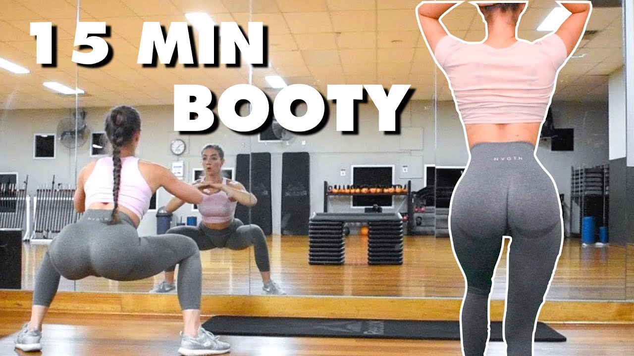 15 MIN BOOTY WORKOUT | Grow Bigger Butt With This Routine | Perky Booty At Home 