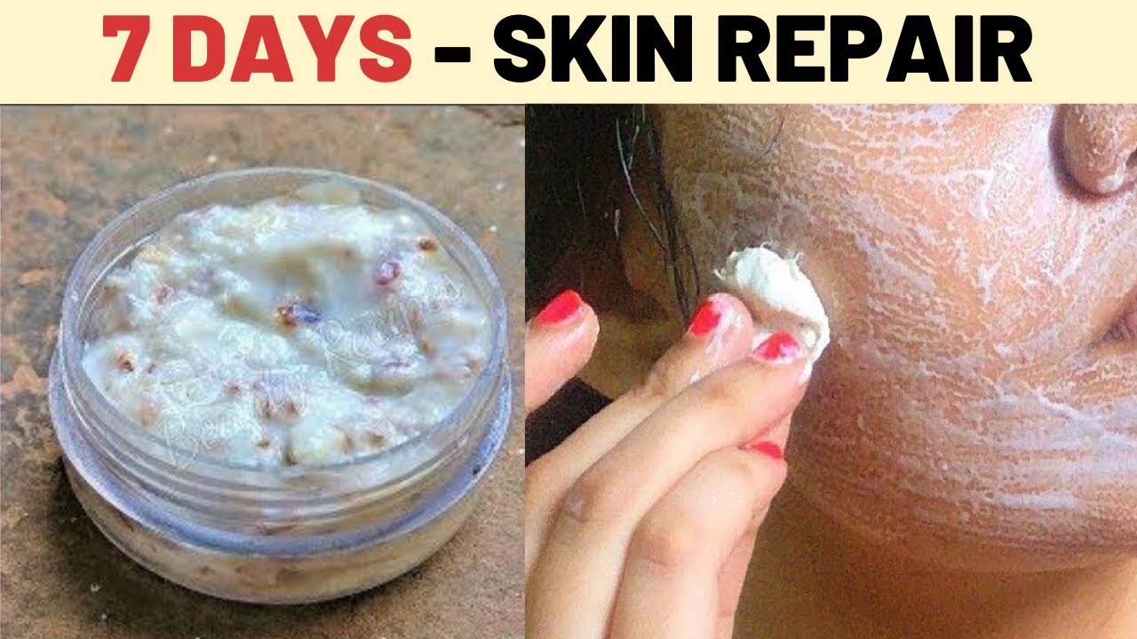 7 Days Skin Repair - Dermatologist Recommended Homemade Face Masks 