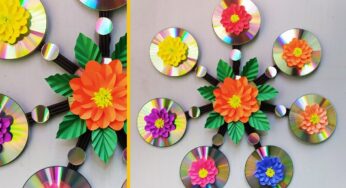 DIY, Hanging Wall Decor Idea By Old CD || How To CD For Use || Art Ideas