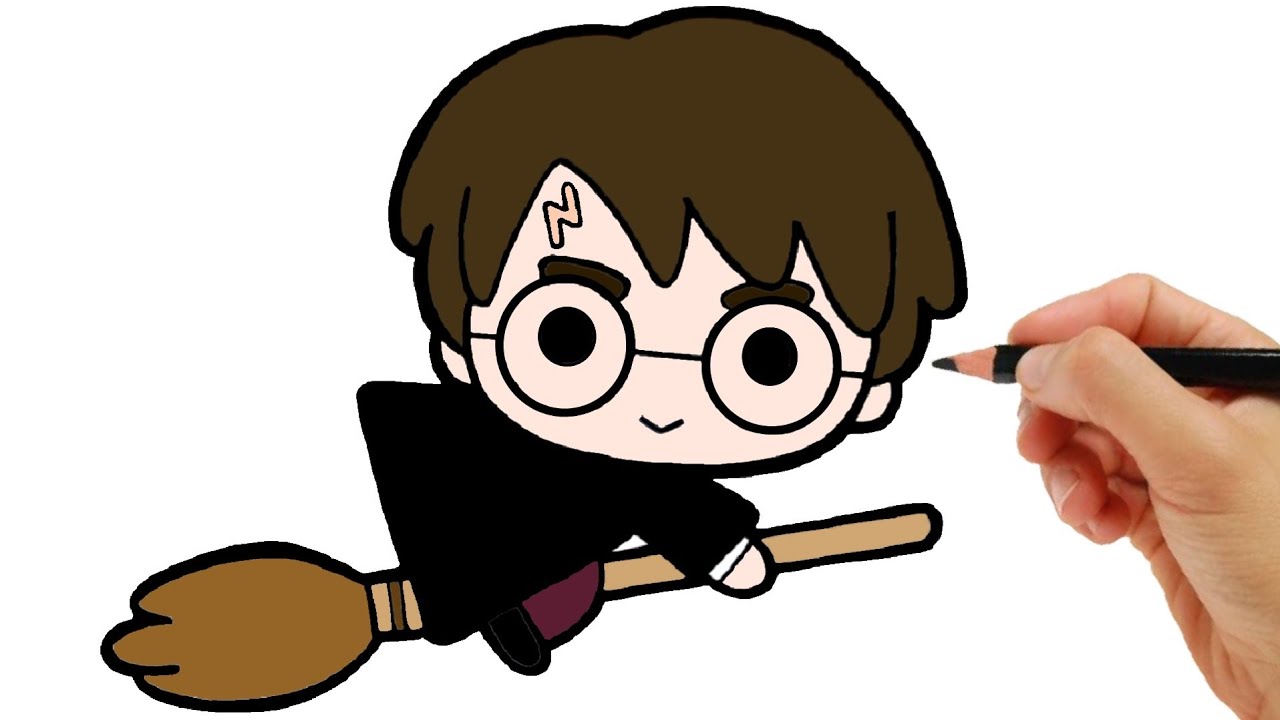 HOW TO DRAW HARRY POTTER EASY 