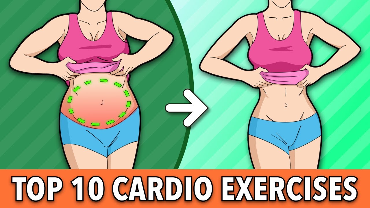 Top 10 Cardio Exercises - burn lots of calories 