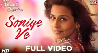 Soniye Ve – Kismat Konnection | Shahid Kapoor & Vidya Balan | Sonu Nigam & Sunidhi Chauhan