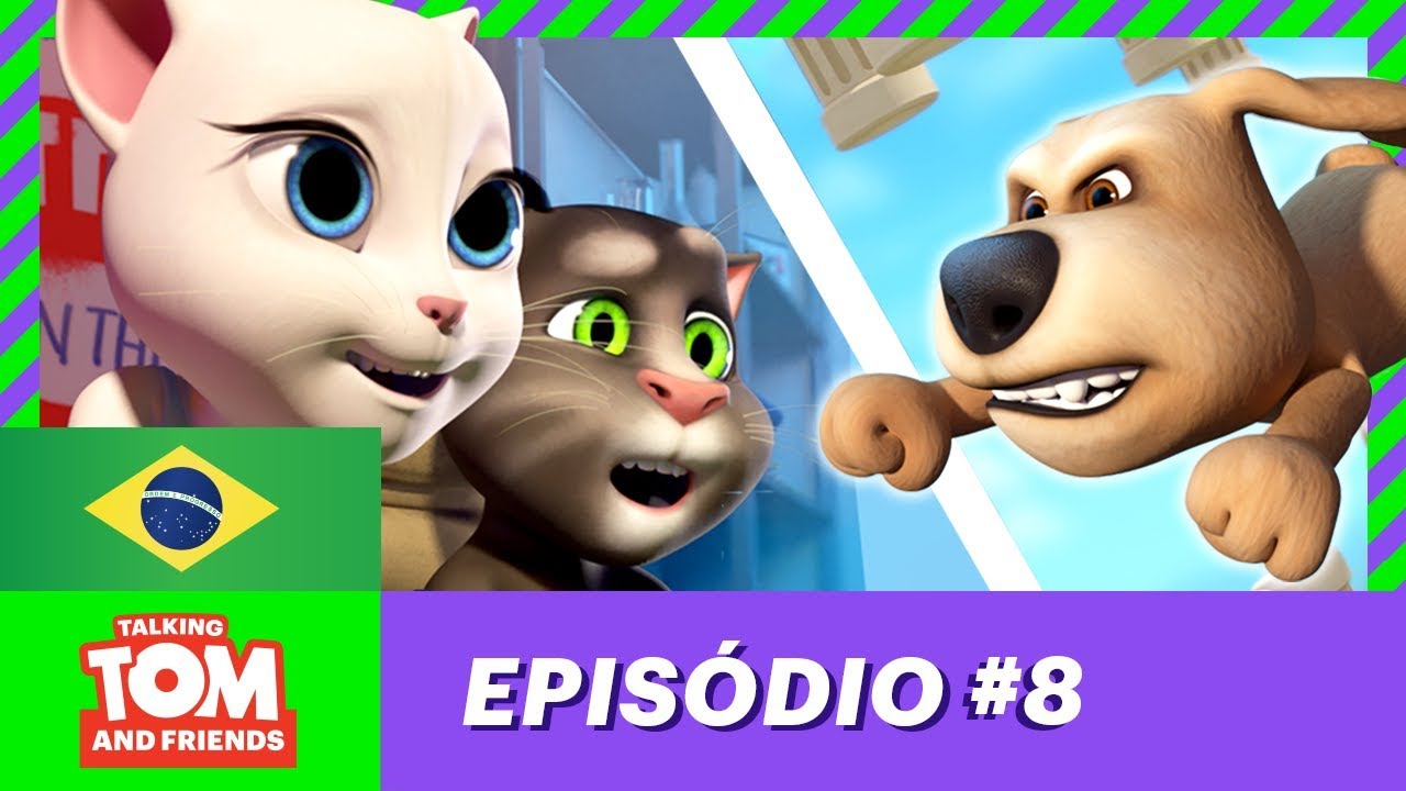 O Recorde do Ben - Talking Tom and Friends (Temporada 1 Episódio 8) 