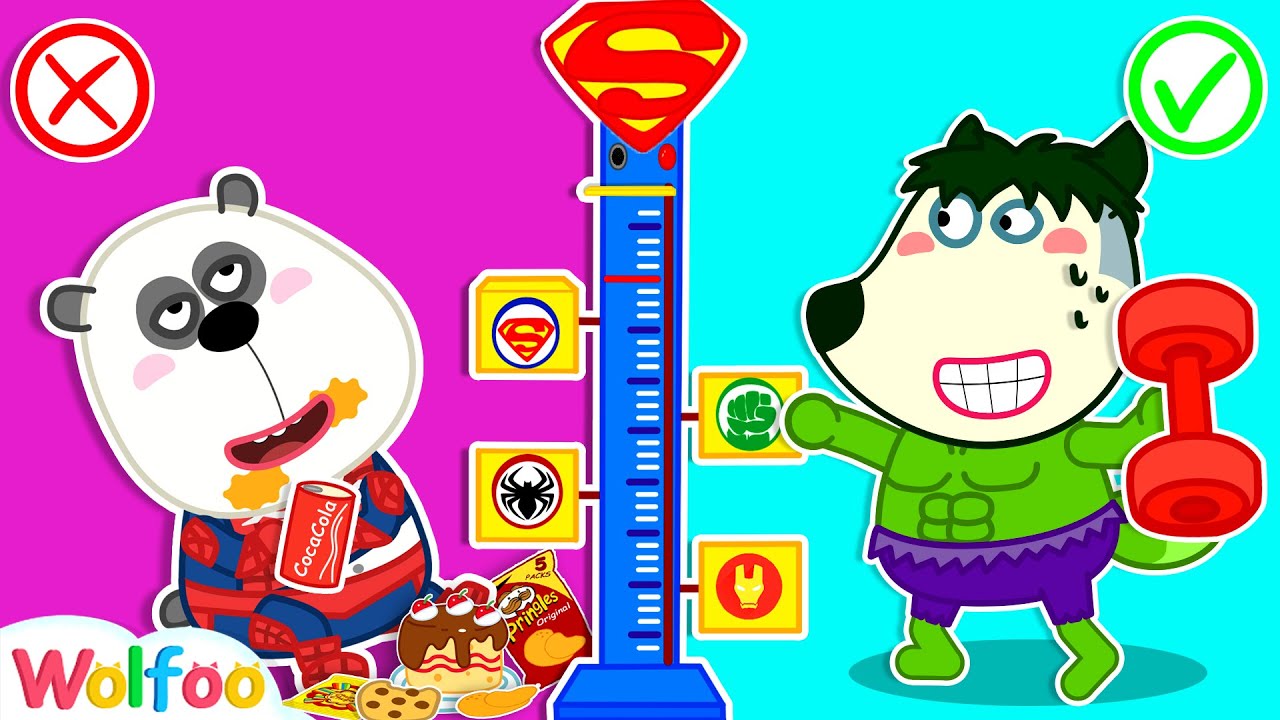 Wolfoo Wants To Be Taller and Learns Good Habits for Kids | Wolfoo Family Kids Cartoon 