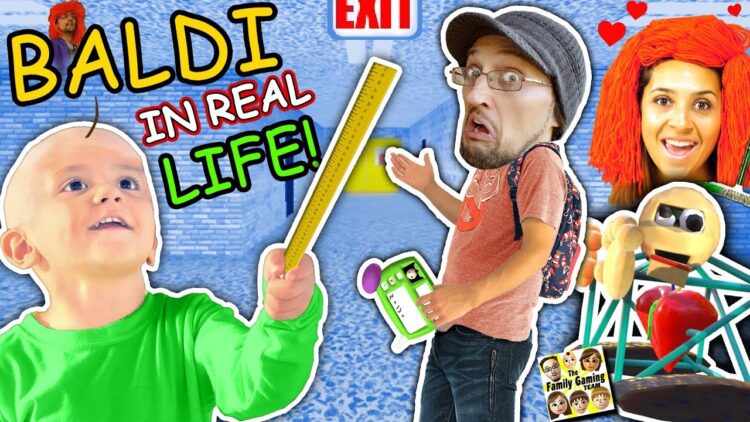 Baldi S Basics In Real Life Fgteev Goes To School Of Education Learning Skit - new escape weird grannys house play as baldi roblox