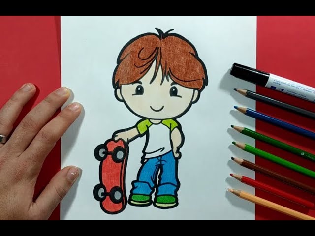 Como dibujar a un niño paso a paso 3 | How to draw a boy 3 