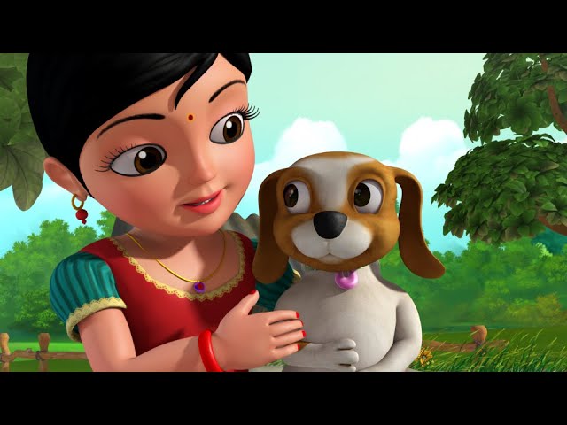 Bow Bow Nayi Mari | Kannada Rhymes for Children | Infobells 