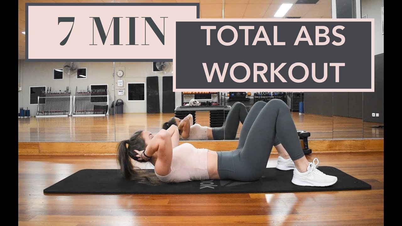 7 MIN TOTAL ABS WORKOUT | At Home | Strong Abs And Core | Six Pack Workout | Beginners 