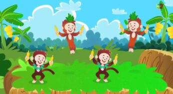 cinco pequeños monos | Five Little Monkeys en Español