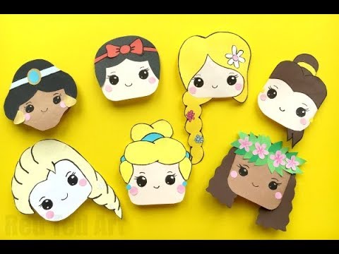 5 DIY Disney Princess Bookmark Corners 