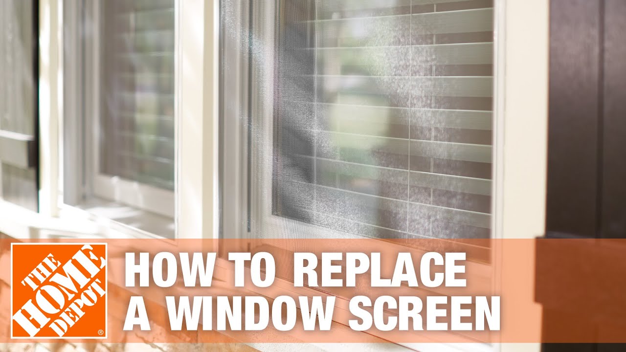 Phifer-How to Replace a Window Screen | The Home Depot 