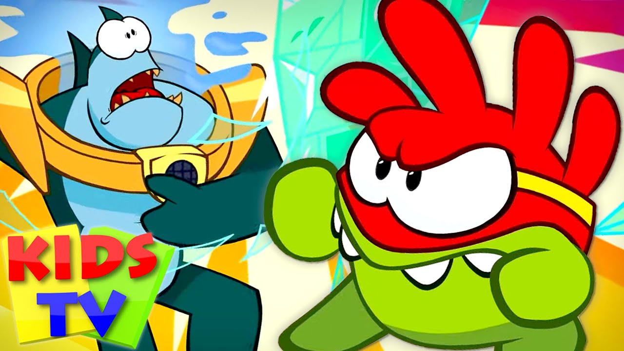 Om Nom Stories - Piranha Man | Funny Cartoon Stories | Super Noms | Kids Tv 