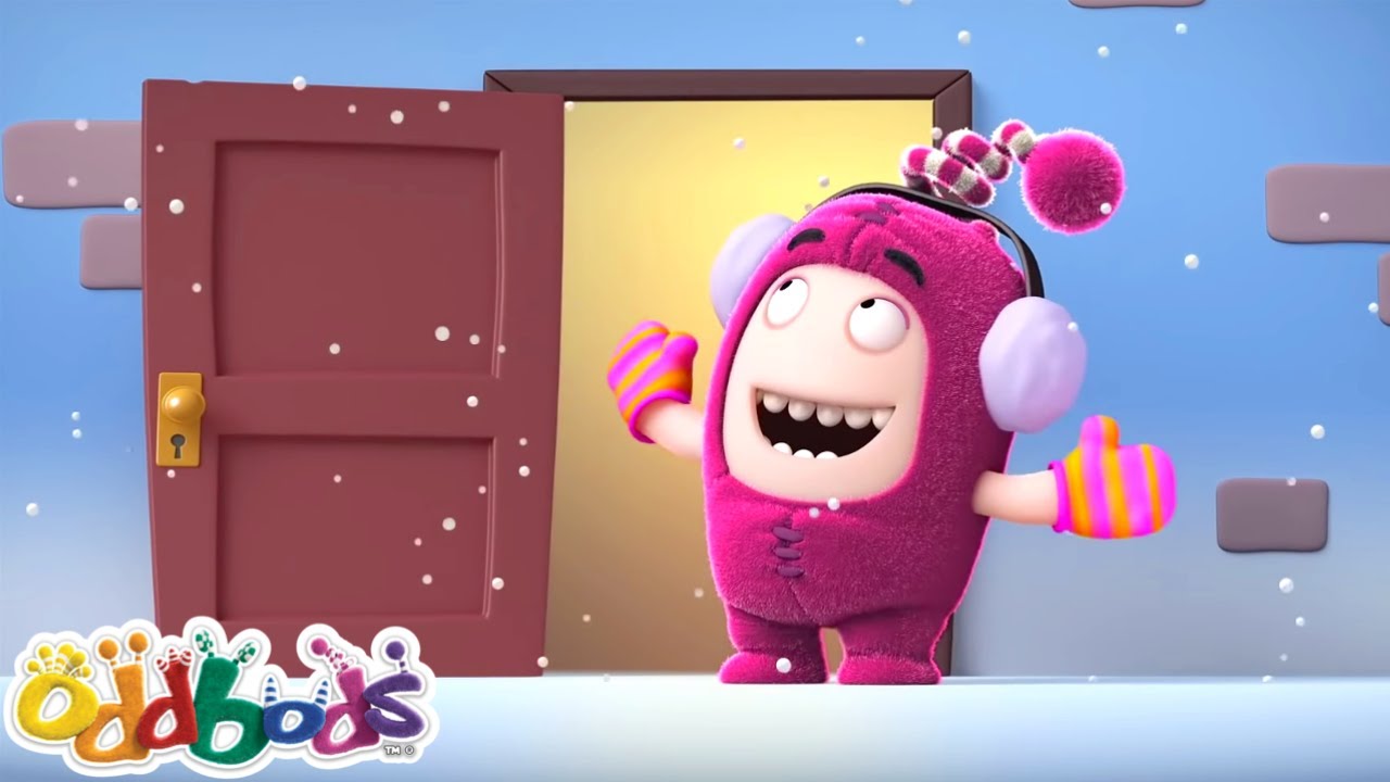 Está Nevando en Algún Lugar | Oddbods | Dibujos Animados Divertidos para Niños 