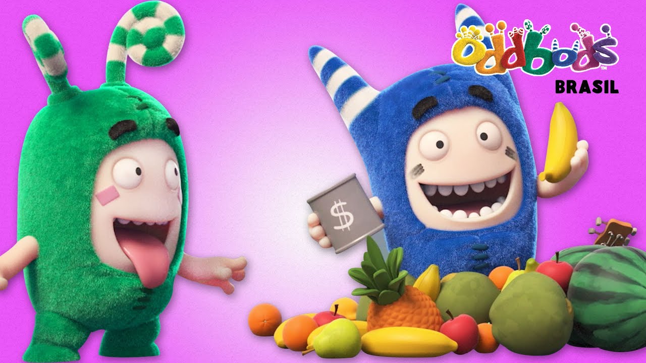 Oddbods | Fiasco Da Comida 4 | Desenho Infantil | Oddbods Brasil 