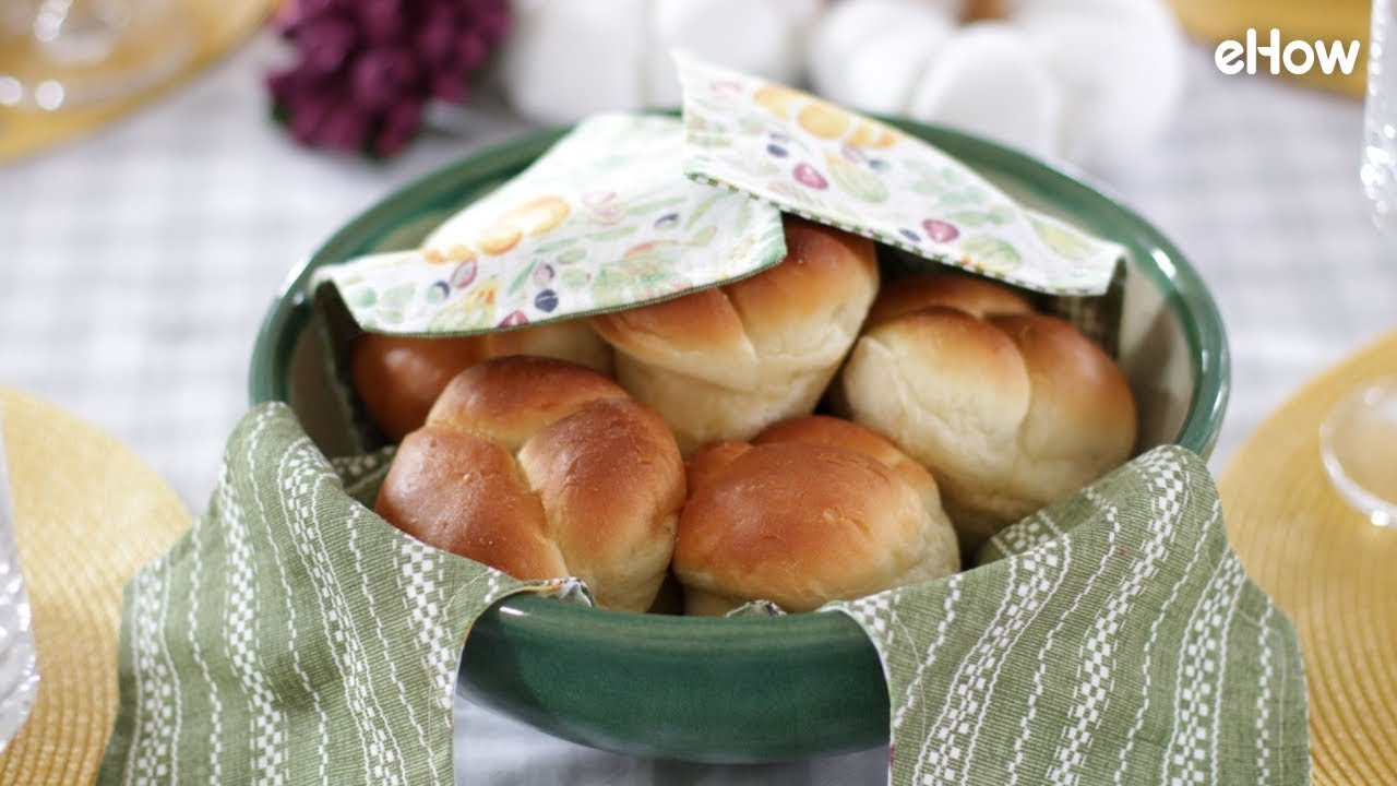 DIY Fabric Bread Basket Cover 